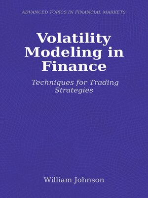 cover image of Volatility Modeling in Finance